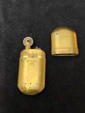 Altes feuerzeug brass gebraucht kaufen  Vogt