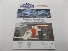 1989 donington programme for sale  ST. IVES