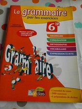 Grammaire exercices bordas d'occasion  Vallauris