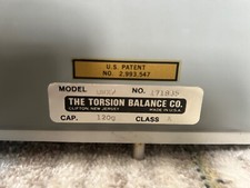 Torsion balance scale for sale  Coudersport