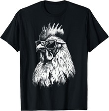 Chicken sunglasses shirt for sale  Carroll