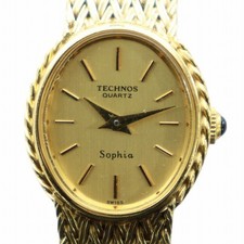 Logotipo de relógio Technos TECHNOS Sophia cor dourada 1706110 GY11/MQ feminino [vetor] comprar usado  Enviando para Brazil