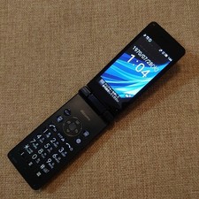 Używany, Sharp AQUOS Keitai SH-06G Czarny Docomo Japoński telefon z klapką Z JAPONII na sprzedaż  Wysyłka do Poland