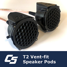 Usado, Kit de alto-falante de ventilação painel VW Volkswagen T2 tipo-2 (par 4 ohms) comprar usado  Enviando para Brazil