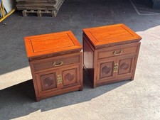 Pair oriental solid for sale  ALTON