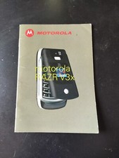 Manuale cellulare motorola usato  Lanuvio