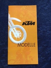 Ktm modelle prospekt gebraucht kaufen  Vechta