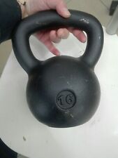 Kettlebell ghisa nero usato  Campogalliano