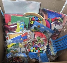 Lote de decorações de festa de feliz aniversário tema Super Mario Bros - Celebração Nintendo comprar usado  Enviando para Brazil
