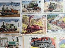 Trains different postage for sale  SKIPTON