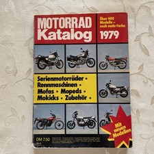 Motorrad katalog 1979 gebraucht kaufen  Bad Mergentheim