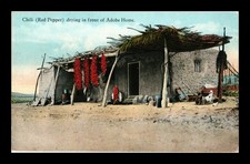 CARTÃO POSTAL DE LINHO NÃO PUBLICADO PIMENTA VERMELHA SECAGEM NA FRENTE DA CASA ADOBE comprar usado CARTÃO POSTAL DE LINHO NÃO PUBLICADO PIMENTA VERMELHA SECAGEM NA FRENTE DA CASA ADOBE comprar usado  Enviando para Brazil
