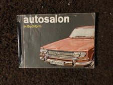 Autosalon buchform 1962 gebraucht kaufen  Deutschland