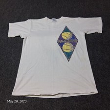 Camisa Tenis Vintage Cyrk Sport Puntada Única Talla Mediana Blanca Doble Cara segunda mano  Embacar hacia Mexico