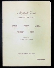 Programma compagnia prosa usato Programma compagnia prosa usato  Capranica