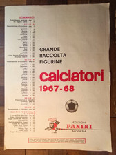 1967 album calciatori usato  Italia