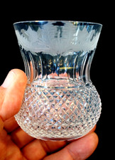 Impressionante copo de uísque cardo de cristal Edimburgo, usado comprar usado  Enviando para Brazil
