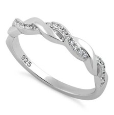 Braided cubic zirconia for sale  Middletown