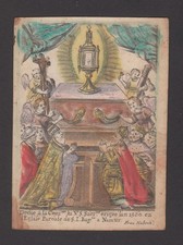 Antica pergamena devozionale usato  Foggia