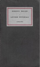 Roberto bazlen lettere usato  Roma