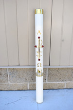 Paschal candle shell for sale  Danbury