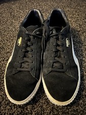 puma suede classic black for sale  LONDON