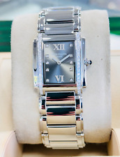 Relógio feminino Patek Philippe Twenty 4 mostrador cinza 4910/10A-010 aço diamante, usado comprar usado  Enviando para Brazil