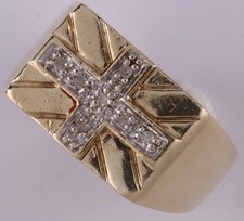 Mens 9ct yellow for sale  SOUTHEND-ON-SEA