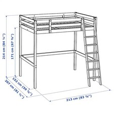 Hochbett storå ikea gebraucht kaufen  Hagen