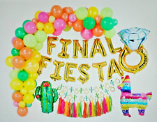 Usado, Conjunto de decorações de despedida de solteira Final Fiesta I Final Fiesta pano de fundo comprar usado  Enviando para Brazil