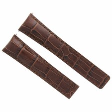 22MM Relógio De Couro Banda Pulseira Para Tag Heuer Grand Carrera 16 FC5037-5039 Marrom comprar usado  Enviando para Brazil
