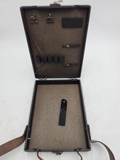 Caixa de MDF Blue Star Crafts angustiada pintada de preto carteiro leve com alça, usado comprar usado  Enviando para Brazil