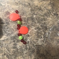 Usado, CINCO iscas de pesca Walleye Crawler Harnesses (laranja)    comprar usado  Enviando para Brazil