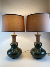 Pair shaded ceramic for sale  Evansville