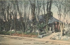 c1910 Tucson Arizona Street Scene colorido à mão 25-7103, usado comprar usado  Enviando para Brazil
