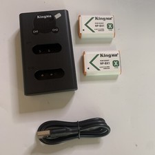 Usado, Carregador de câmera e 2x bateria para bateria Sony NP-BX1 comprar usado  Enviando para Brazil