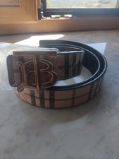 Burberry belt man usato  Paterno