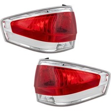 Conjunto de lanterna traseira de halogênio para 2008 Ford Focus lente transparente e vermelha com lâmpadas 2 peças comprar usado  Enviando para Brazil