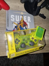 SONY PlayStation 2 PS2 Official DualShock Lemon Yellow SCPH-10010  na sprzedaż  PL