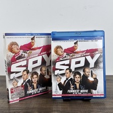 Spy (Blu-Ray 2015) w/slipcover Melissa McCarthy, Jason Statham, Jude Law comprar usado  Enviando para Brazil