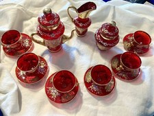 Servizio caffè vetro usato  Napoli