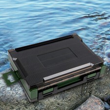 Double Sided Fishing Lure Box Waterproof Storage Case Container for Fly Fishing comprar usado  Enviando para Brazil
