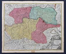 Stampa antica mappa usato  Roma