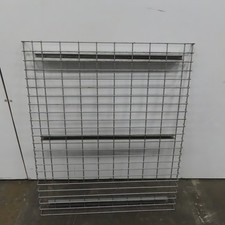 Prateleira de arame cachoeira dupla 38" x 46" prateleira de paletes tampa de 2.500 libras. USADO comprar usado  Enviando para Brazil