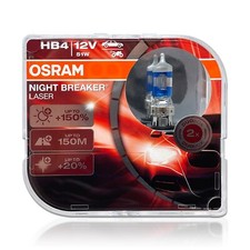 Lâmpadas de neblina para faróis de halogênio Osram Night Breaker Laser HB4 9006NL pacote com 2 comprar usado  Enviando para Brazil