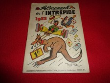 Almanach intrepide 1933 d'occasion  Cogolin