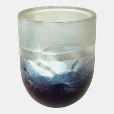 Iridescent glass vase d'occasion  Expédié en Belgium