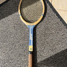 vintage wooden tennis racket for sale  LONDON