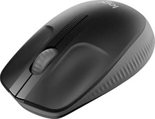 Mouse sem fio Logitech M190 - Designs curvos ambidestros tamanho completo carvão comprar usado  Enviando para Brazil