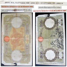 100 lire cartamoneta usato  San Giorgio a Cremano